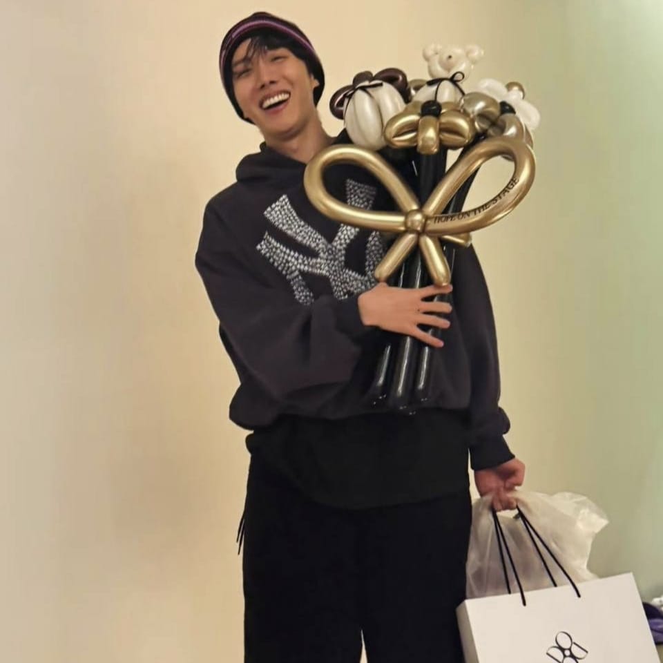 J-hope (防彈少年團)粉絲拍下的瞬間