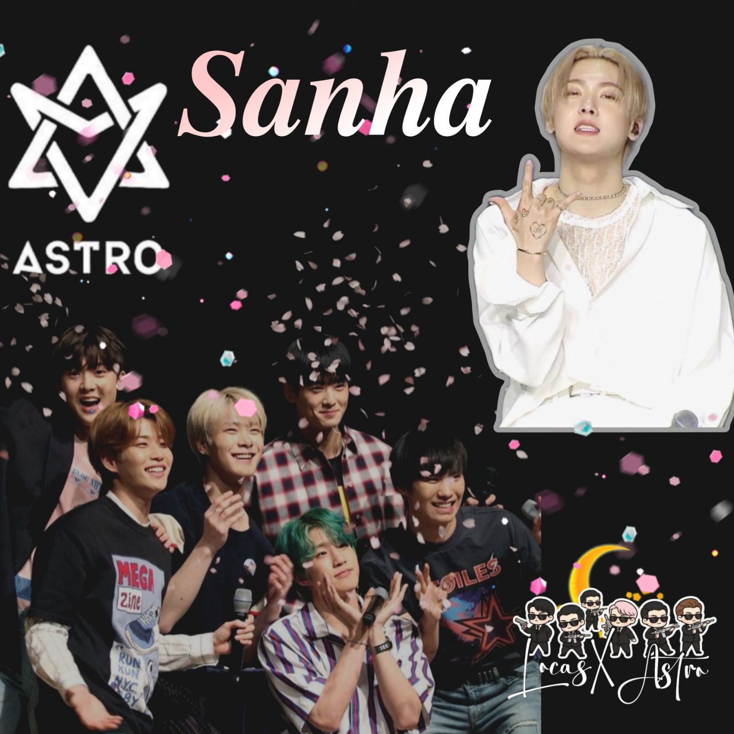 A moment captured by Sanha (ASTRO)'s fan