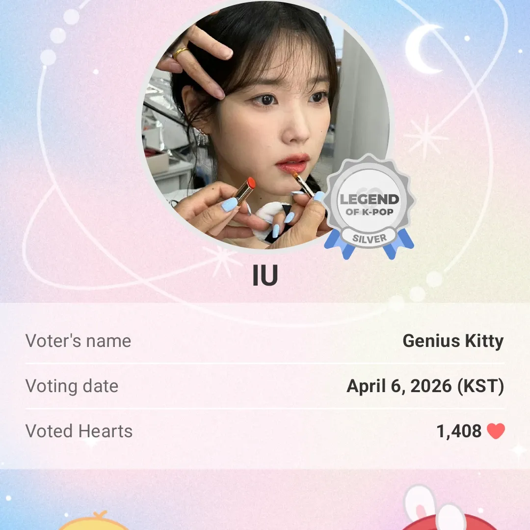 Potret di balik layar IU