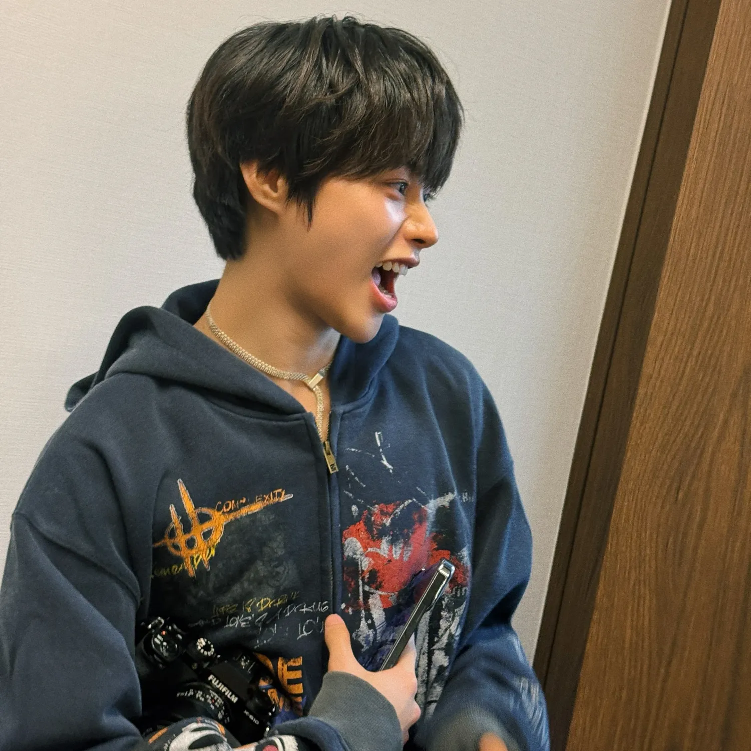 A moment captured by Hanbin (TEMPEST)'s fan