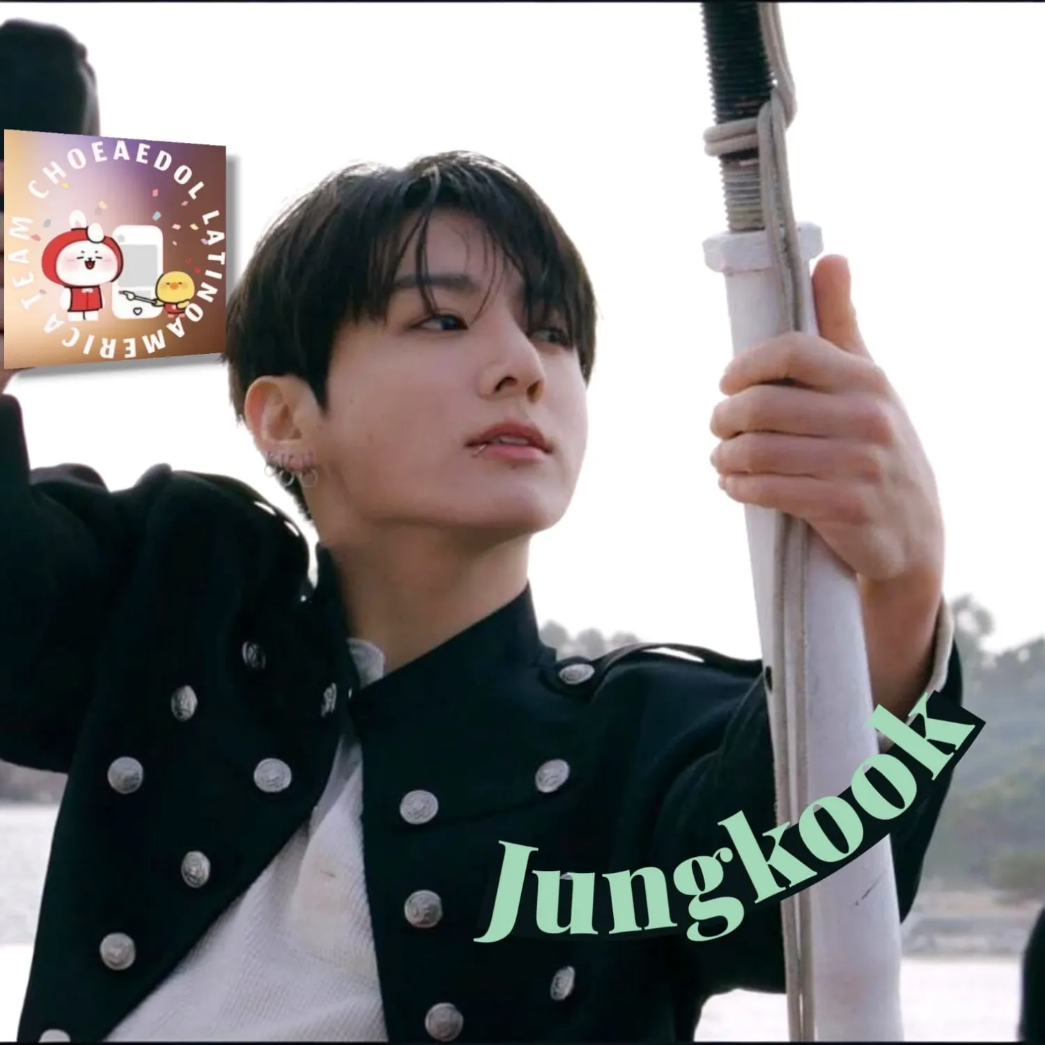 A moment captured by Jungkook (BTS)'s fan