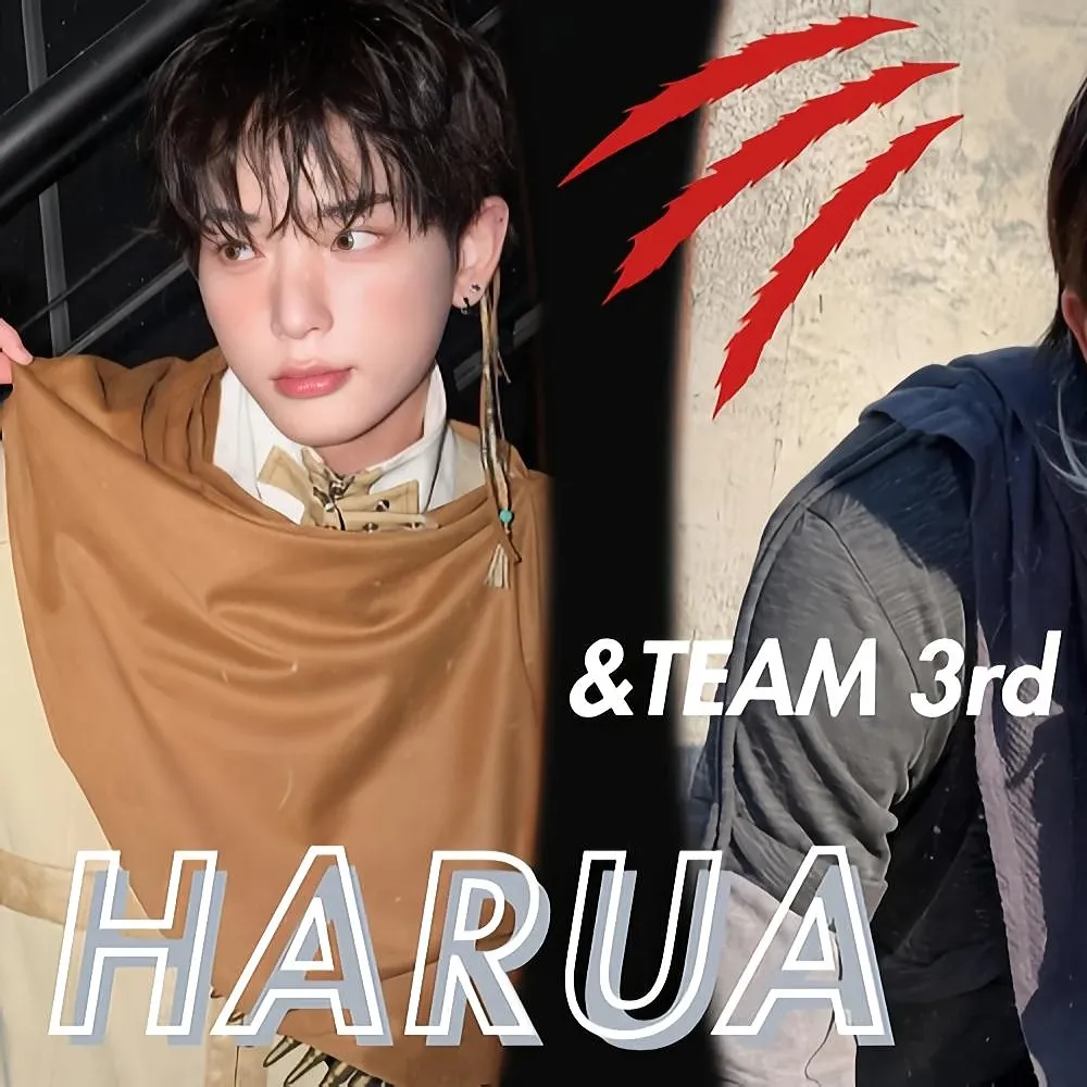 Recent activity shot of Harua (&TEAM)