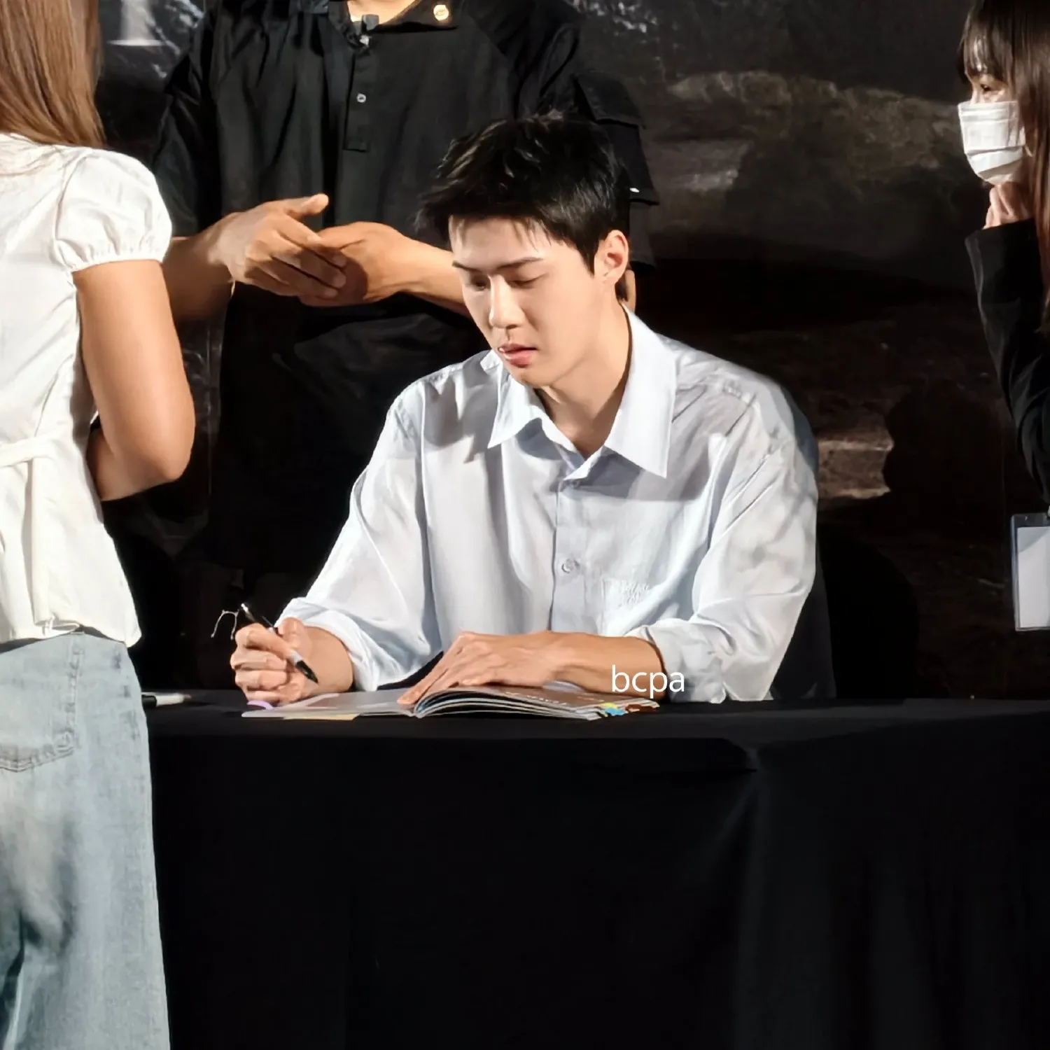 Behind-the-scenes cut of Sehun (EXO)