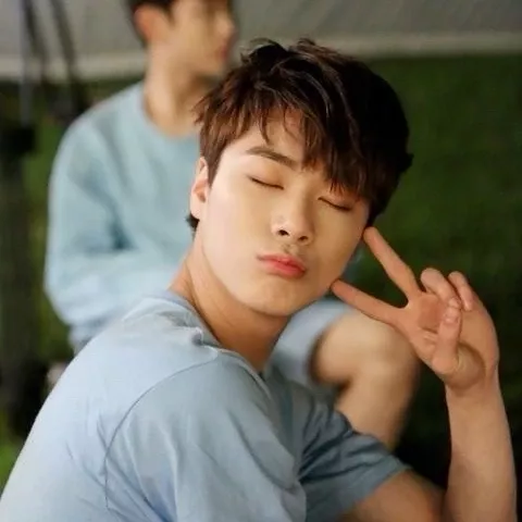 Recent activity shot of Moonbin (ASTRO)