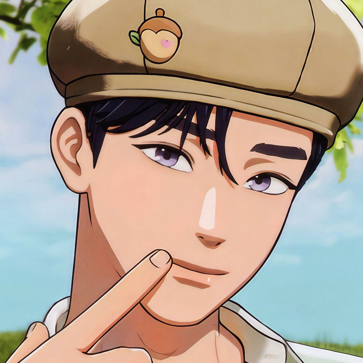 A moment captured by Yejun (PLAVE)'s fan