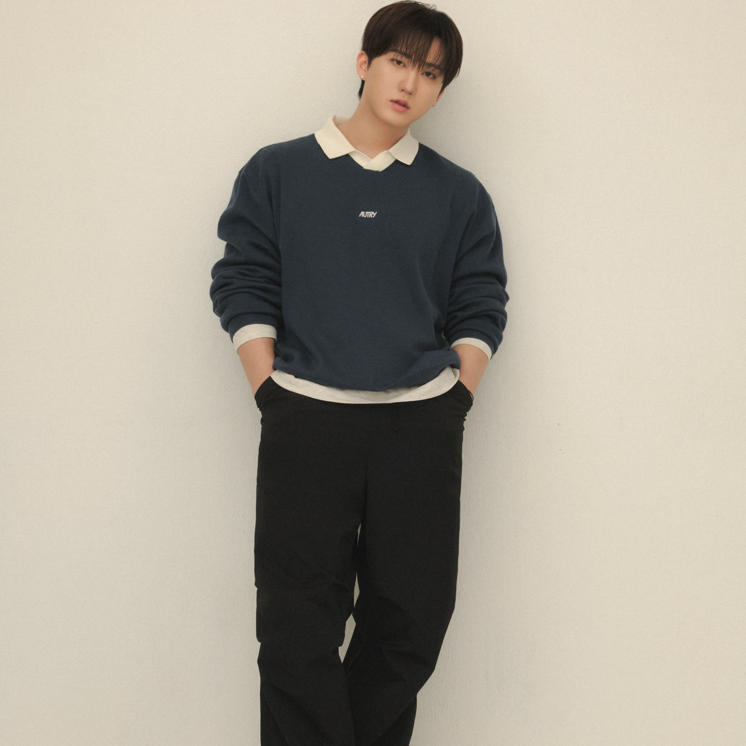 A moment captured by Stray Kids's fan