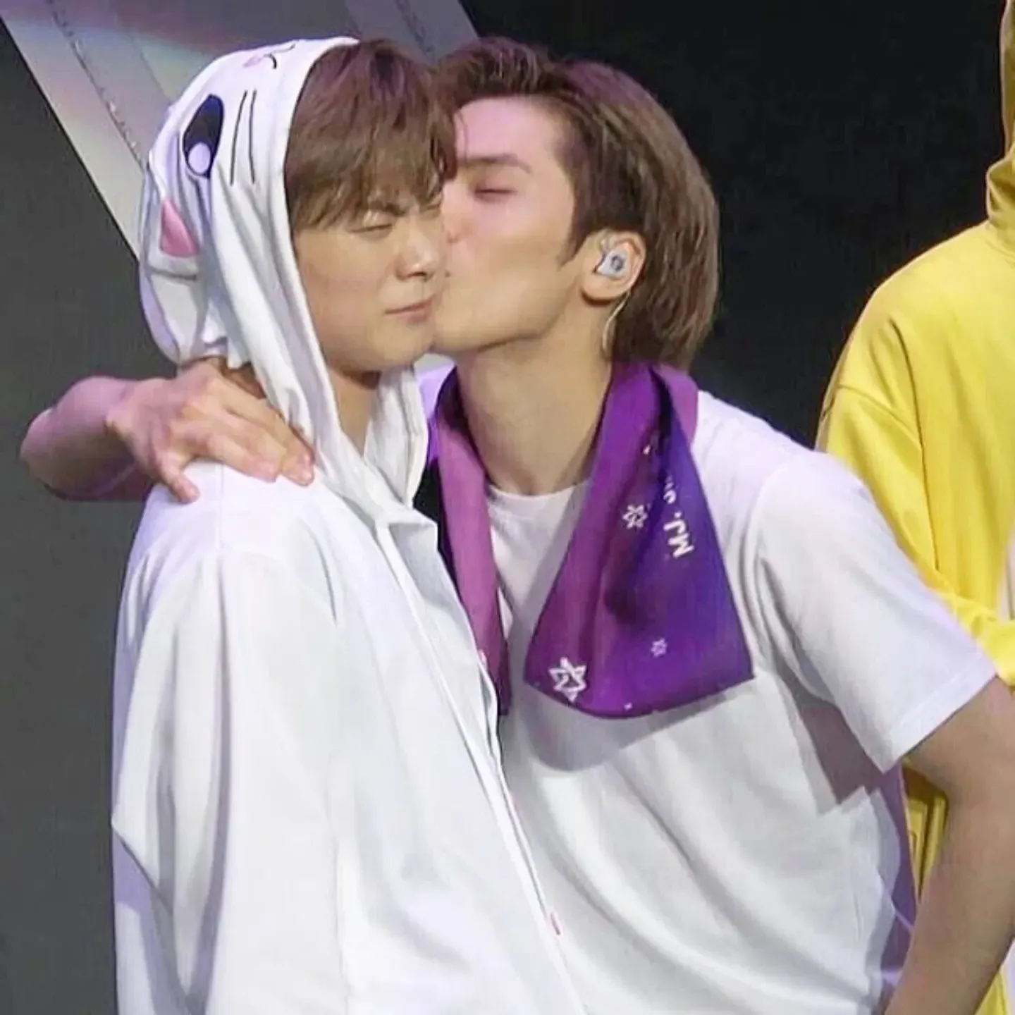 A moment captured by Rocky's fan