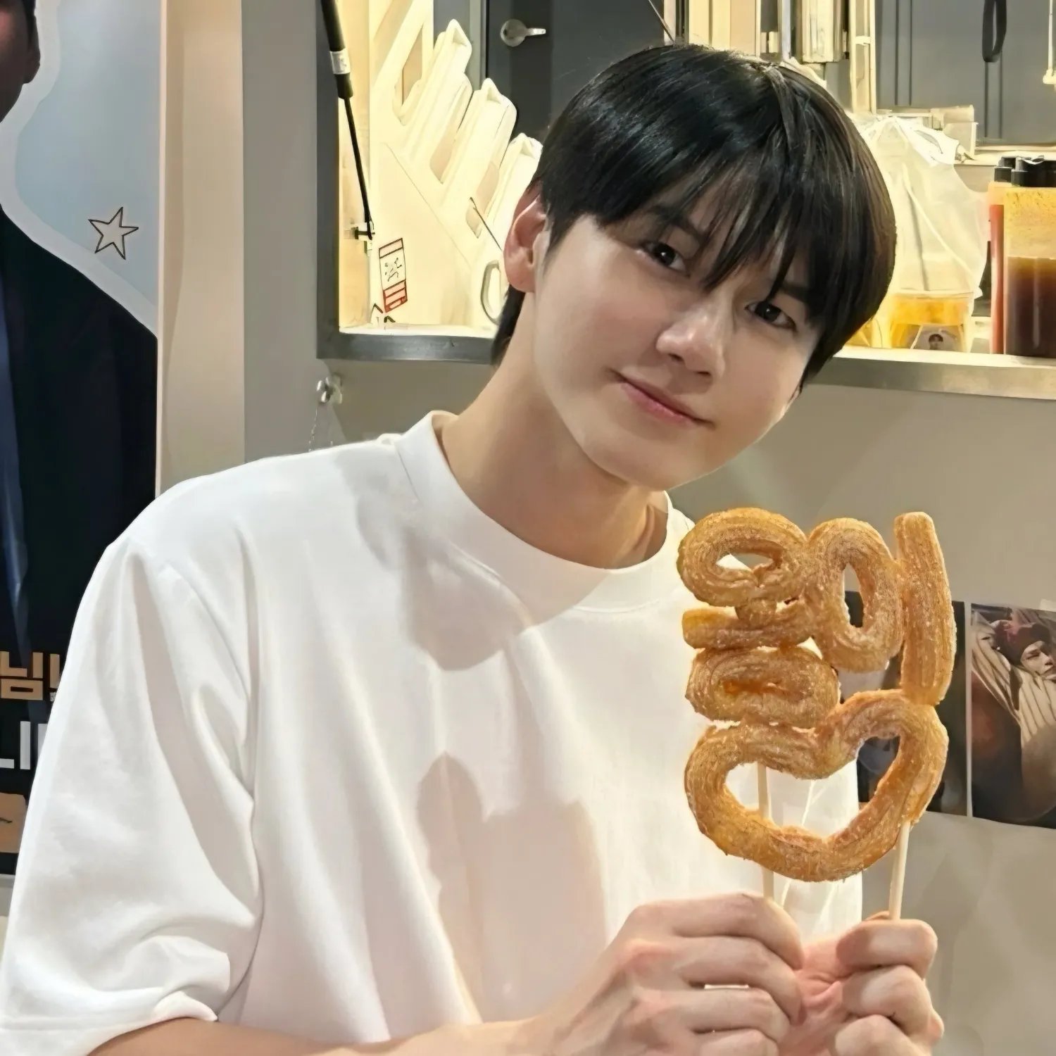 옹성우의 비하인드 컷