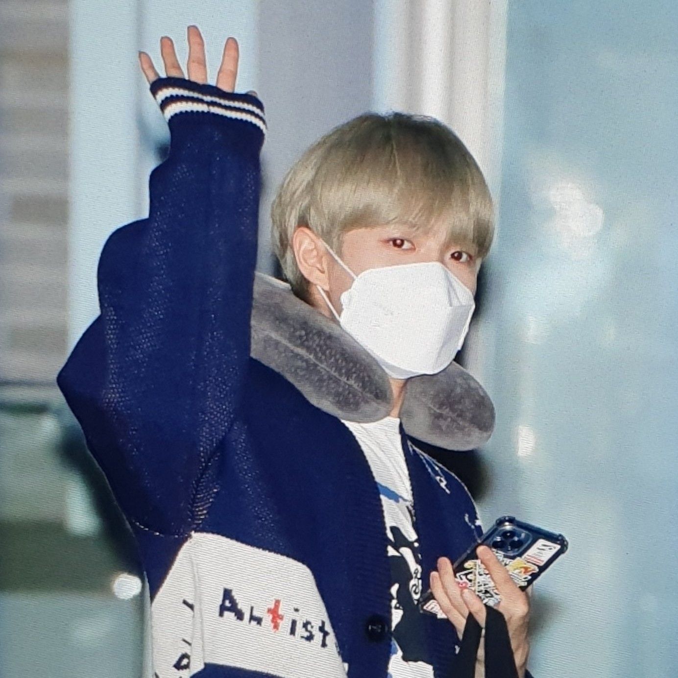 Recent activity shot of Kim Jaehwan