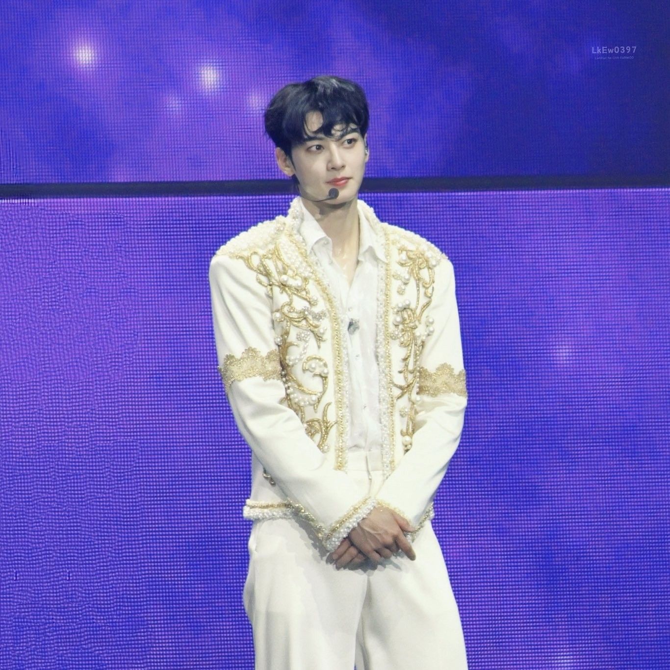 Recent activity shot of Eunwoo (ASTRO)