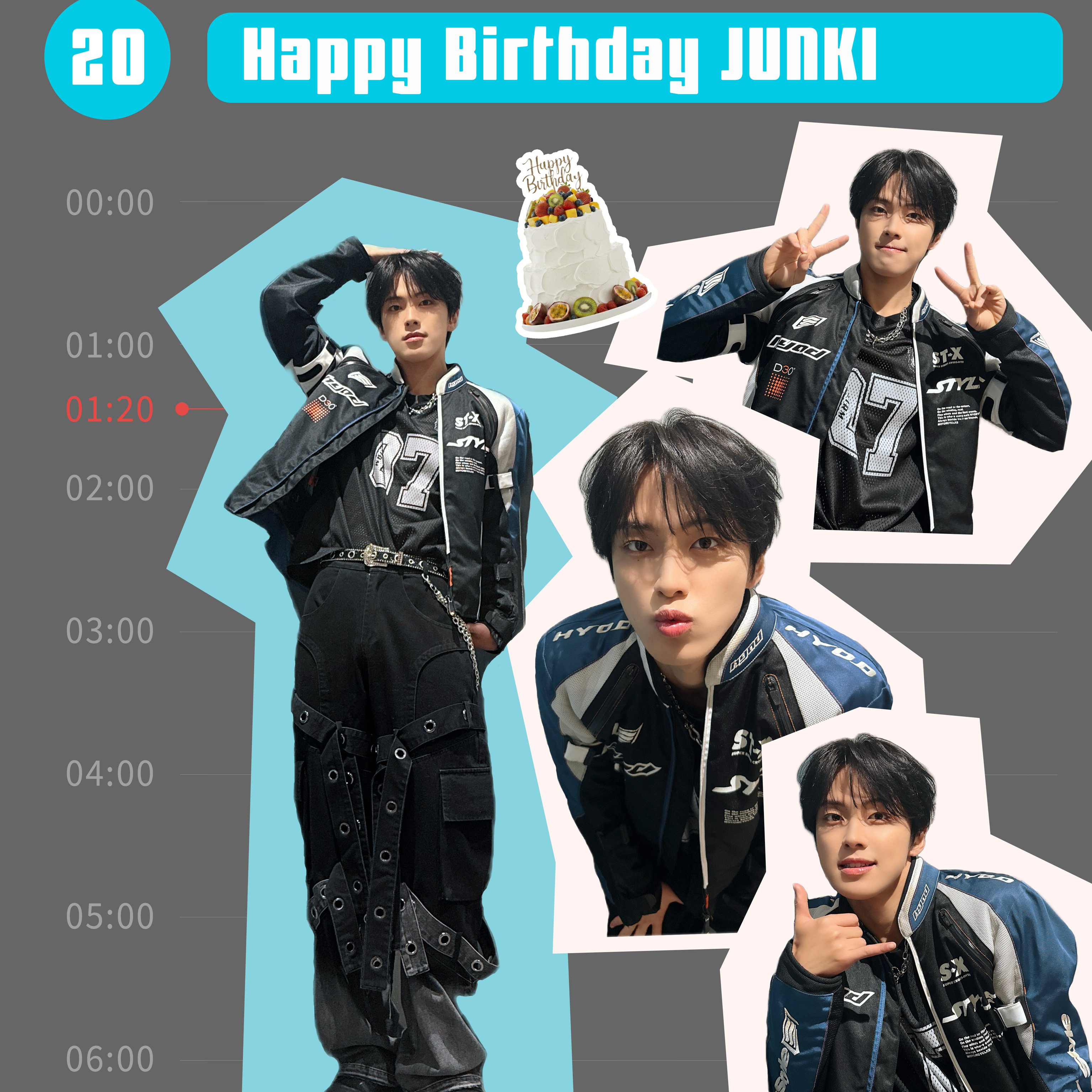 Recent activity shot of Kono Junki (JO1)