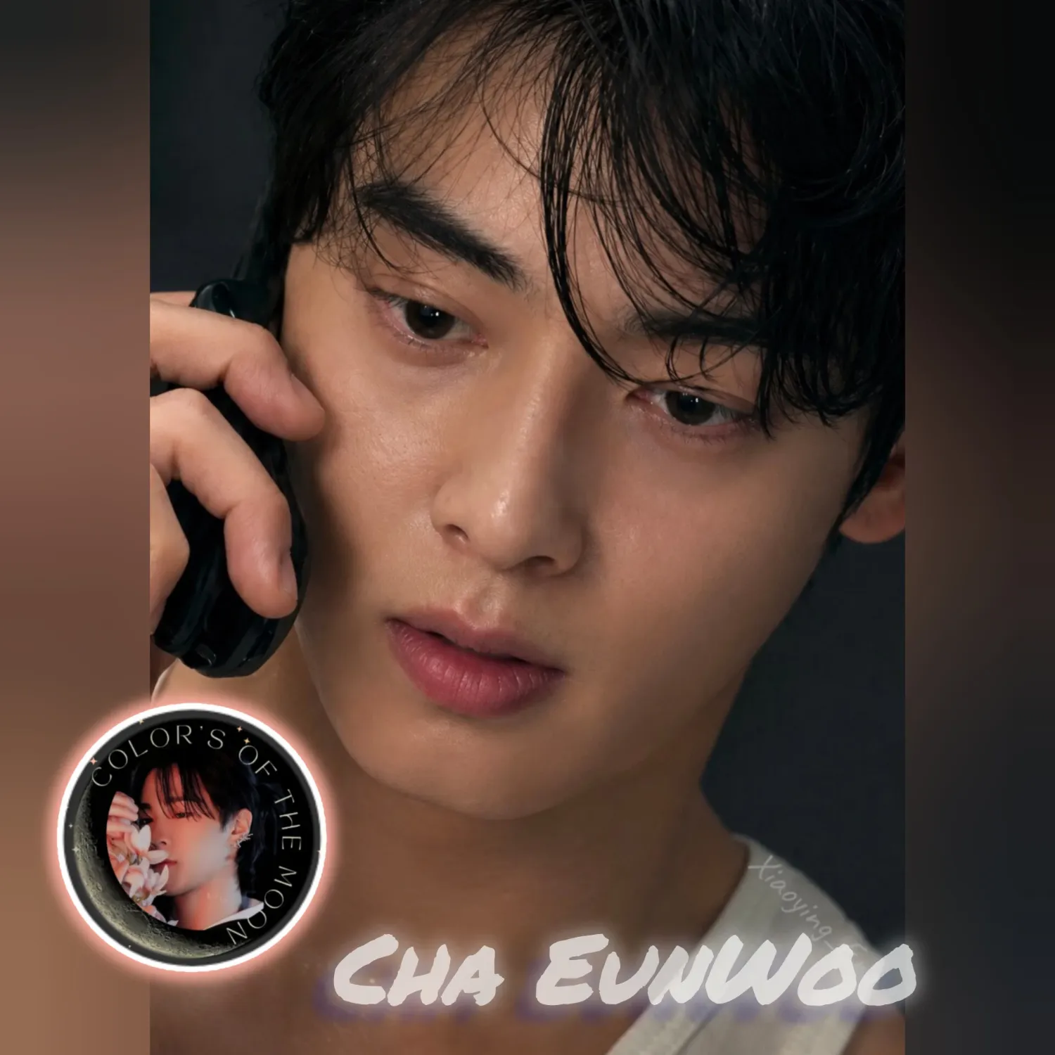 Recent activity shot of Eunwoo (ASTRO)