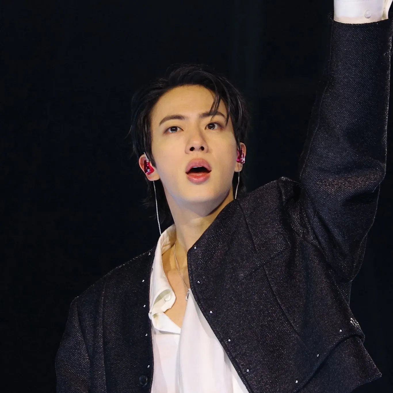 Recent activity shot of Jin (BTS)