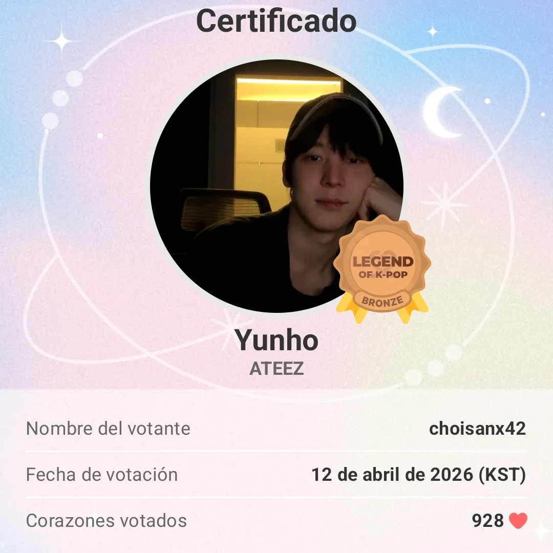 Latest photo of Yunho (ATEEZ)