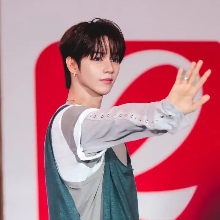 A moment captured by AHOF's fan