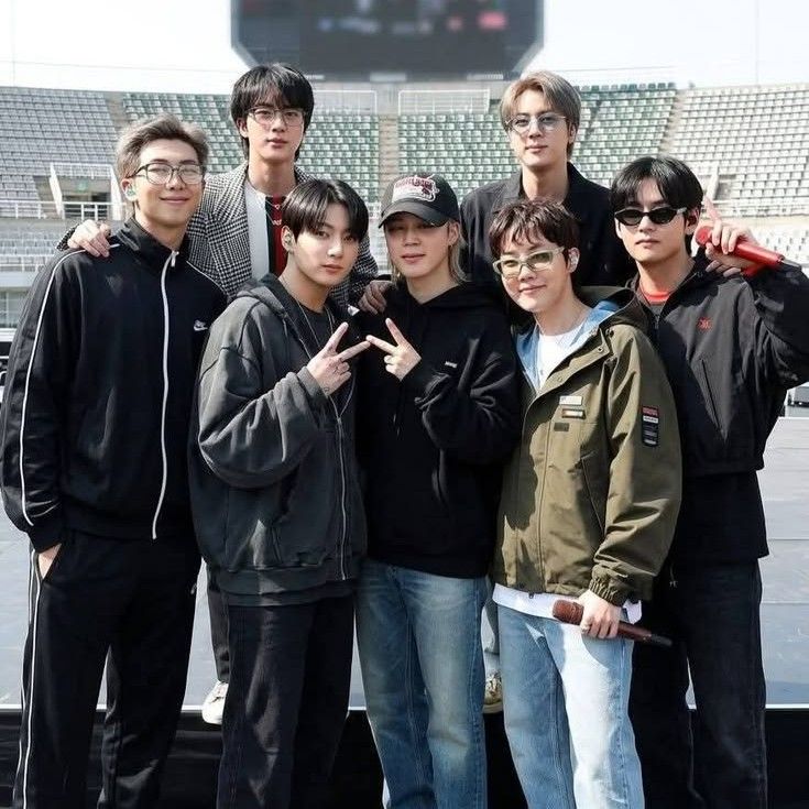 BTSの舞台裏ショット