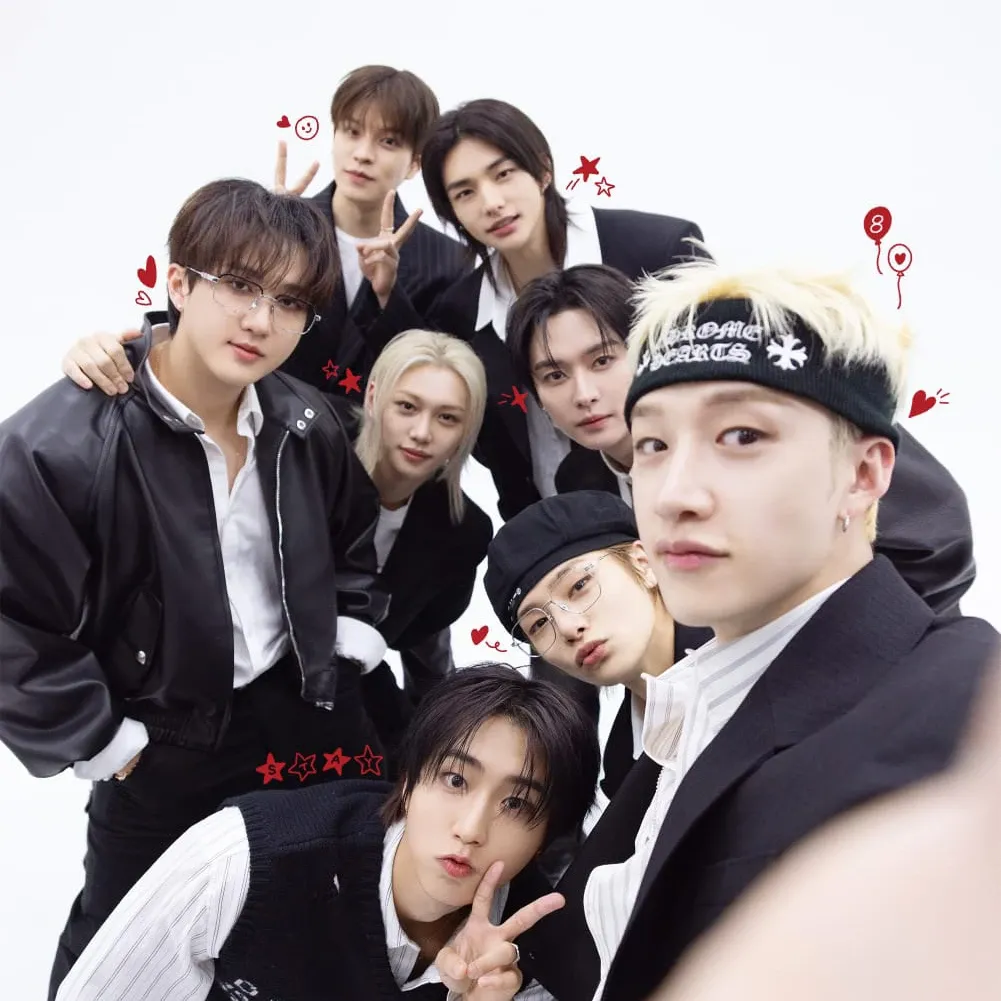 Stray Kidsの舞台裏ショット