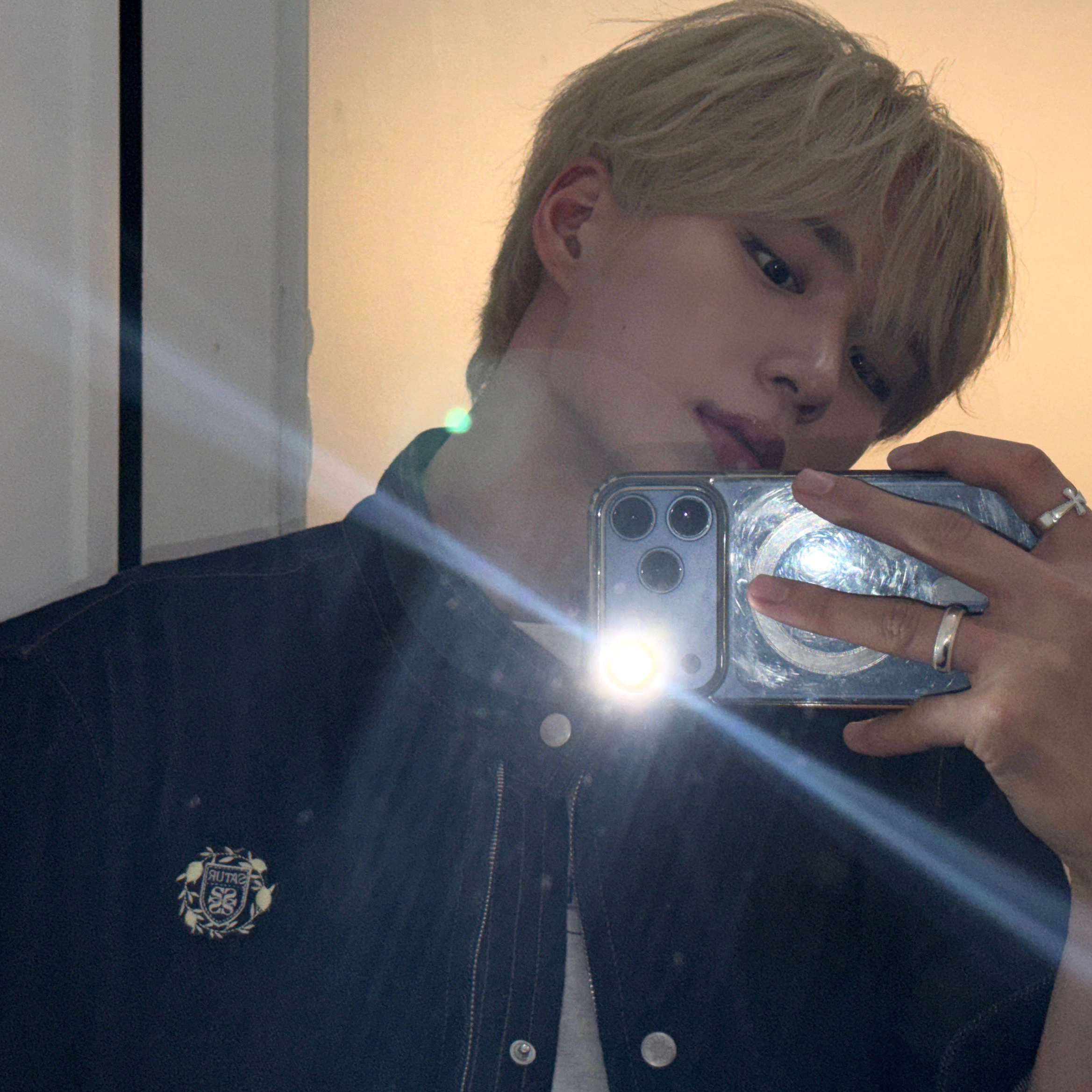 A moment captured by Kim Junseo (ALPHA DRIVE ONE)'s fan