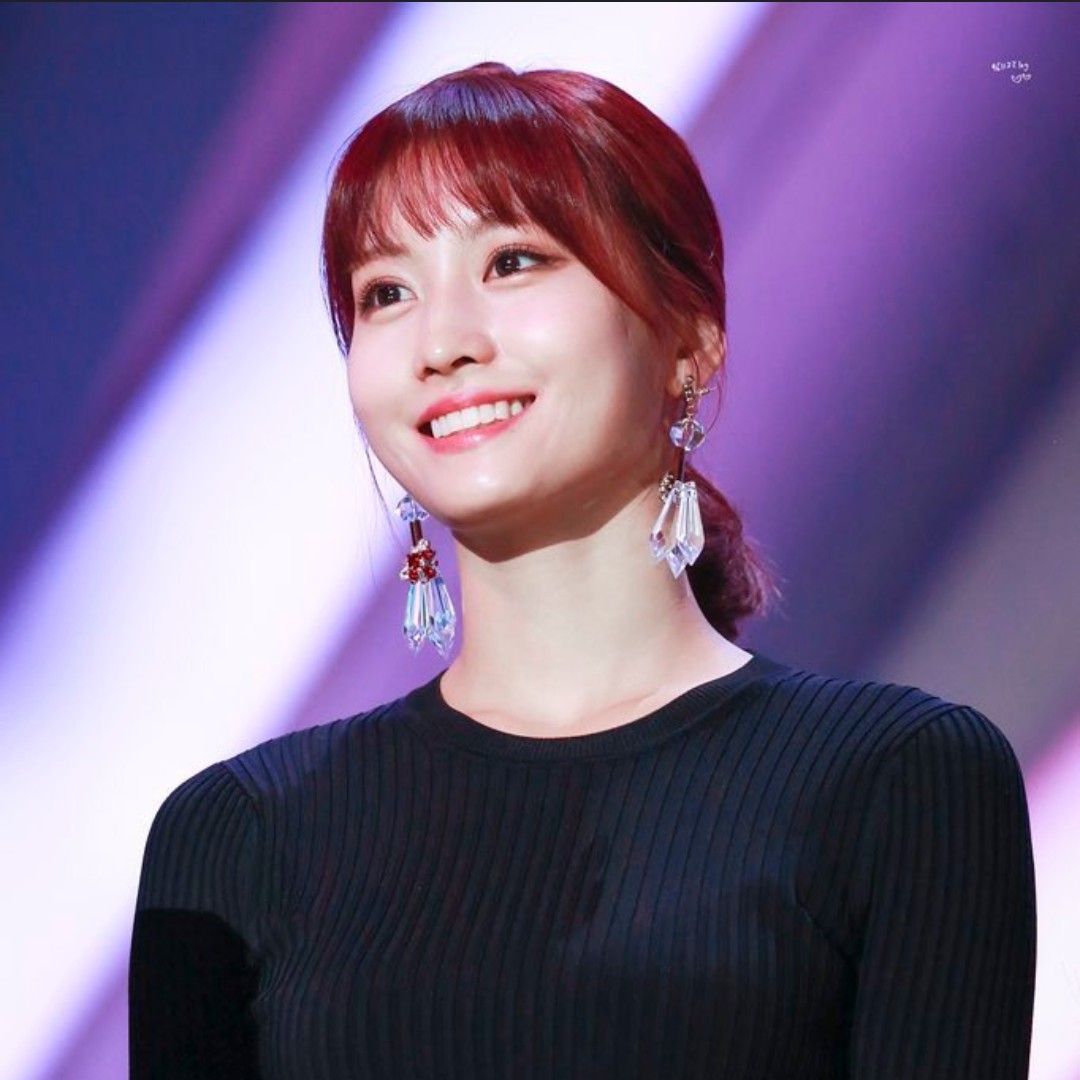 Recent activity shot of Momo (TWICE)