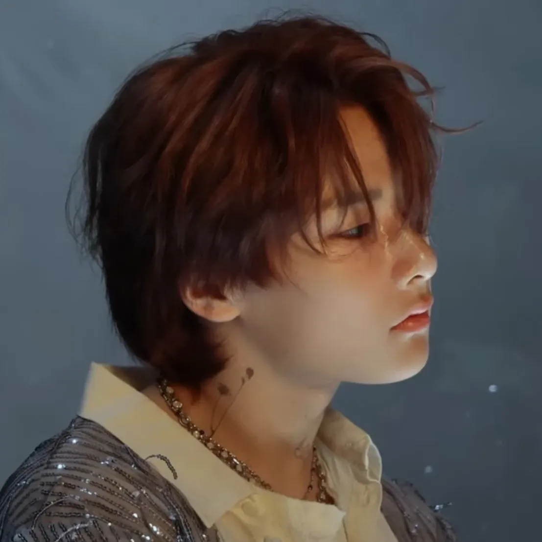 A moment captured by Stray Kids's fan