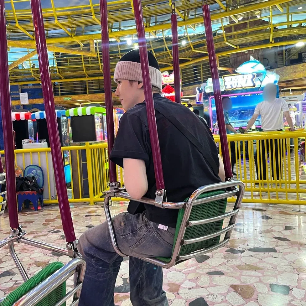 伯賢 (EXO)粉絲拍下的瞬間