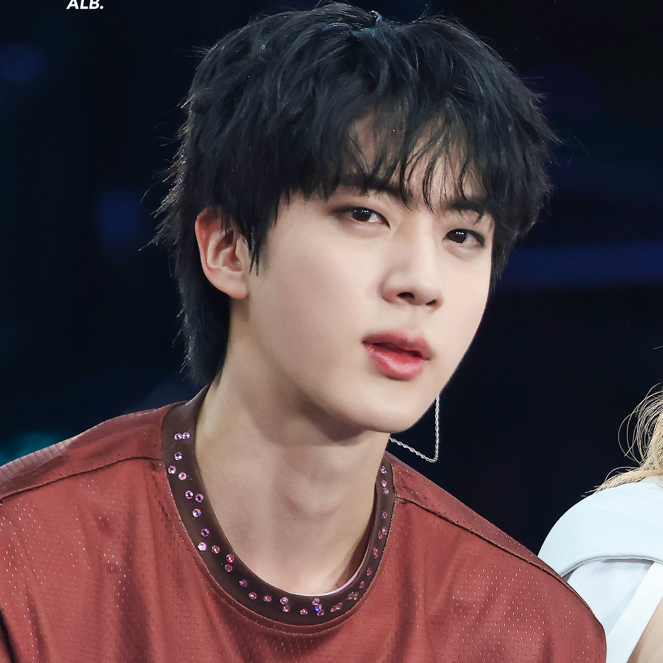 Momen yang diabadikan oleh penggemar Jin (BTS)