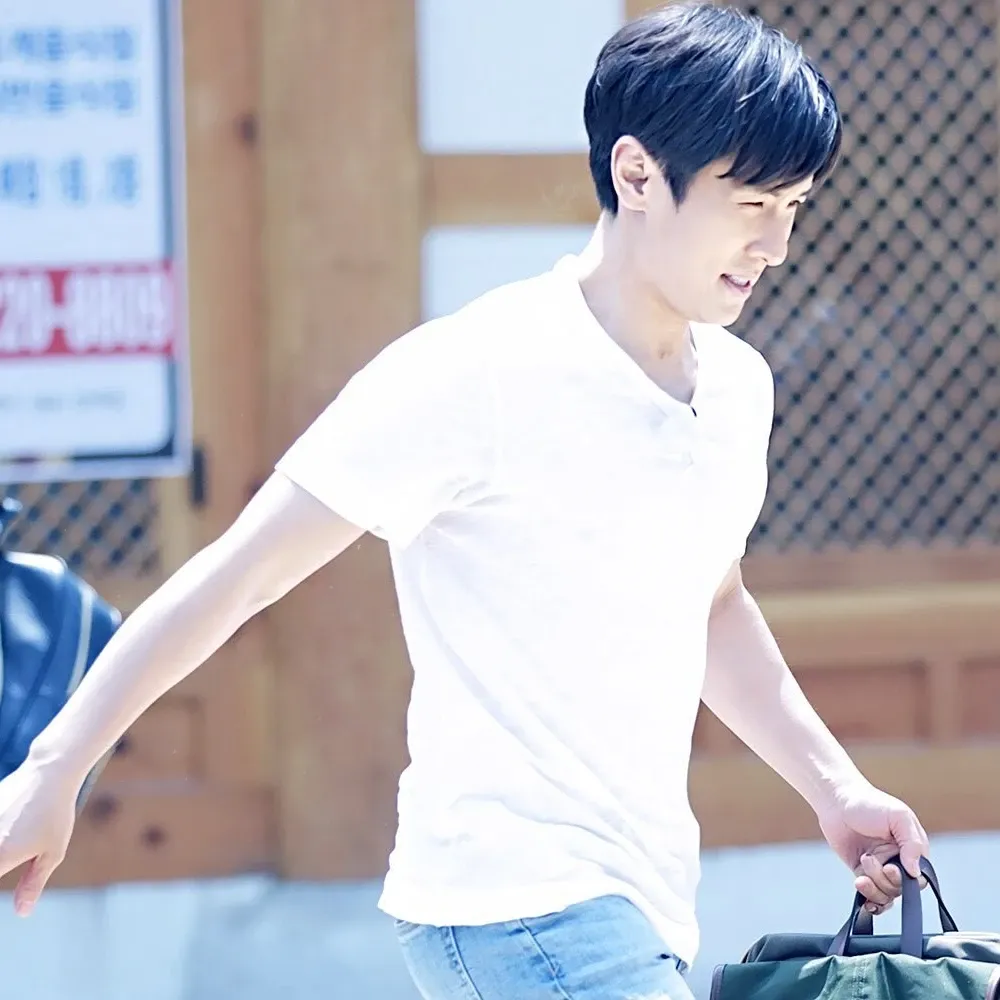 Recent activity shot of Kim Dongwan (SHINHWA)