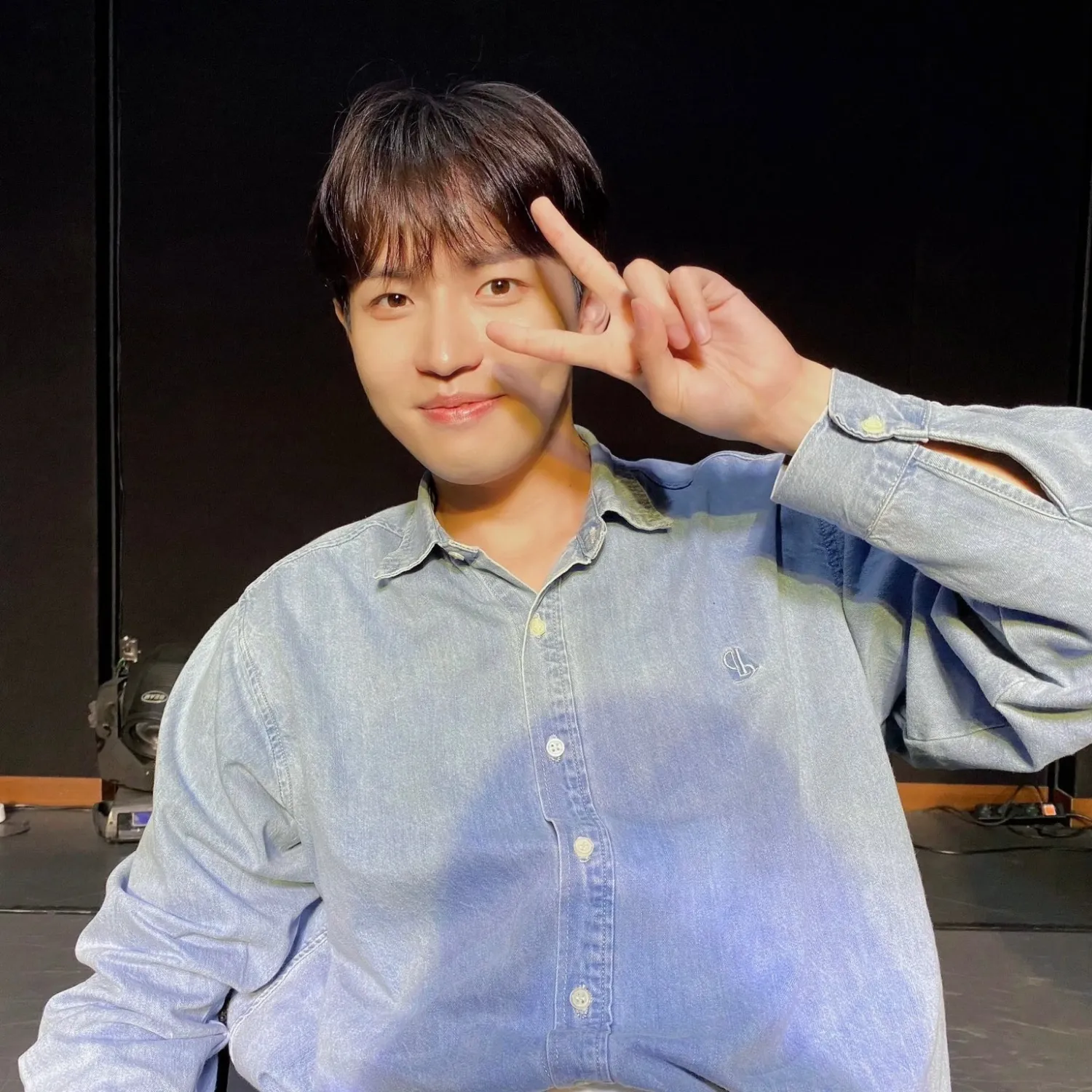 金在奐粉絲拍下的瞬間