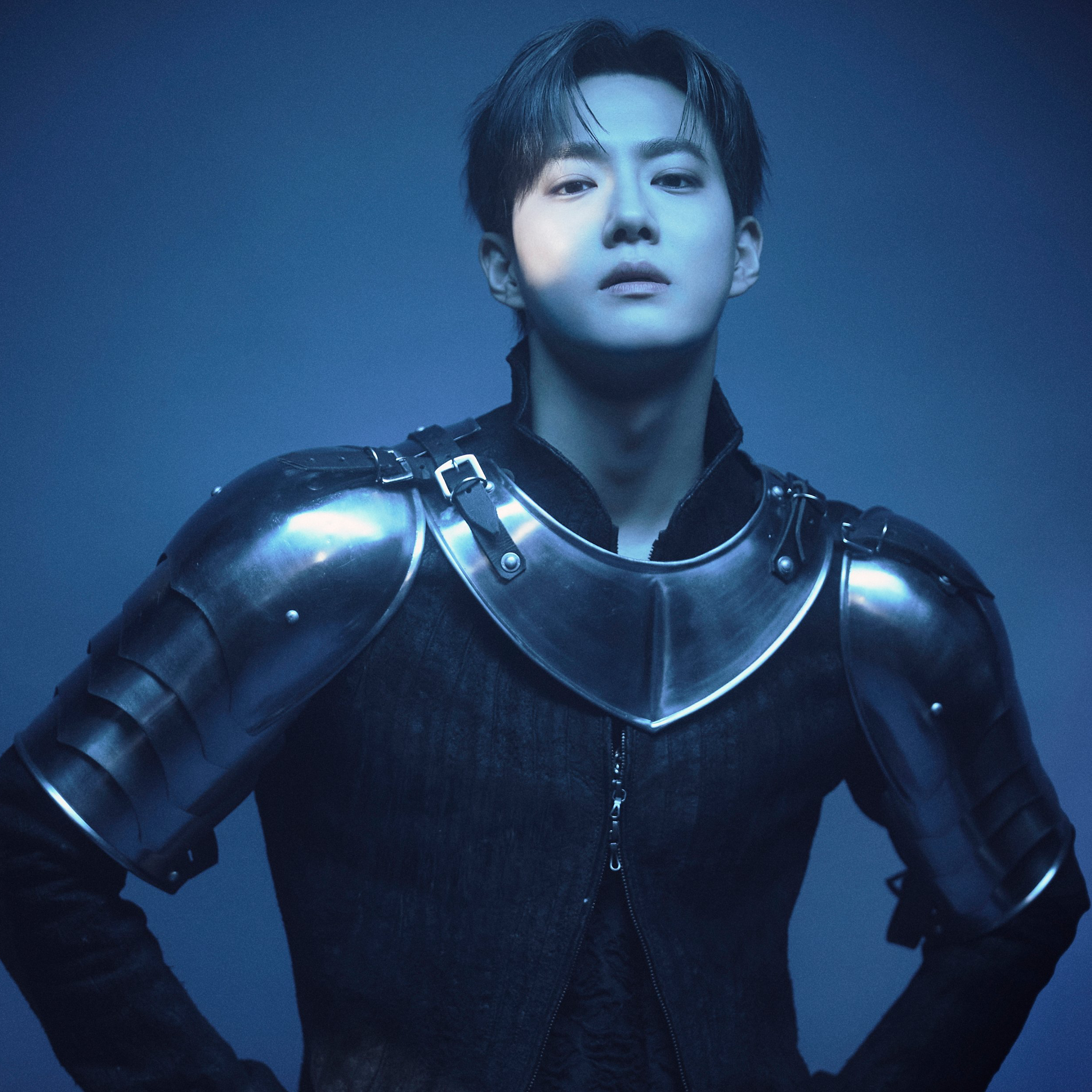 Behind-the-scenes cut of Suho (EXO)