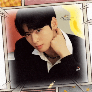 Recent activity shot of Eunwoo (ASTRO)