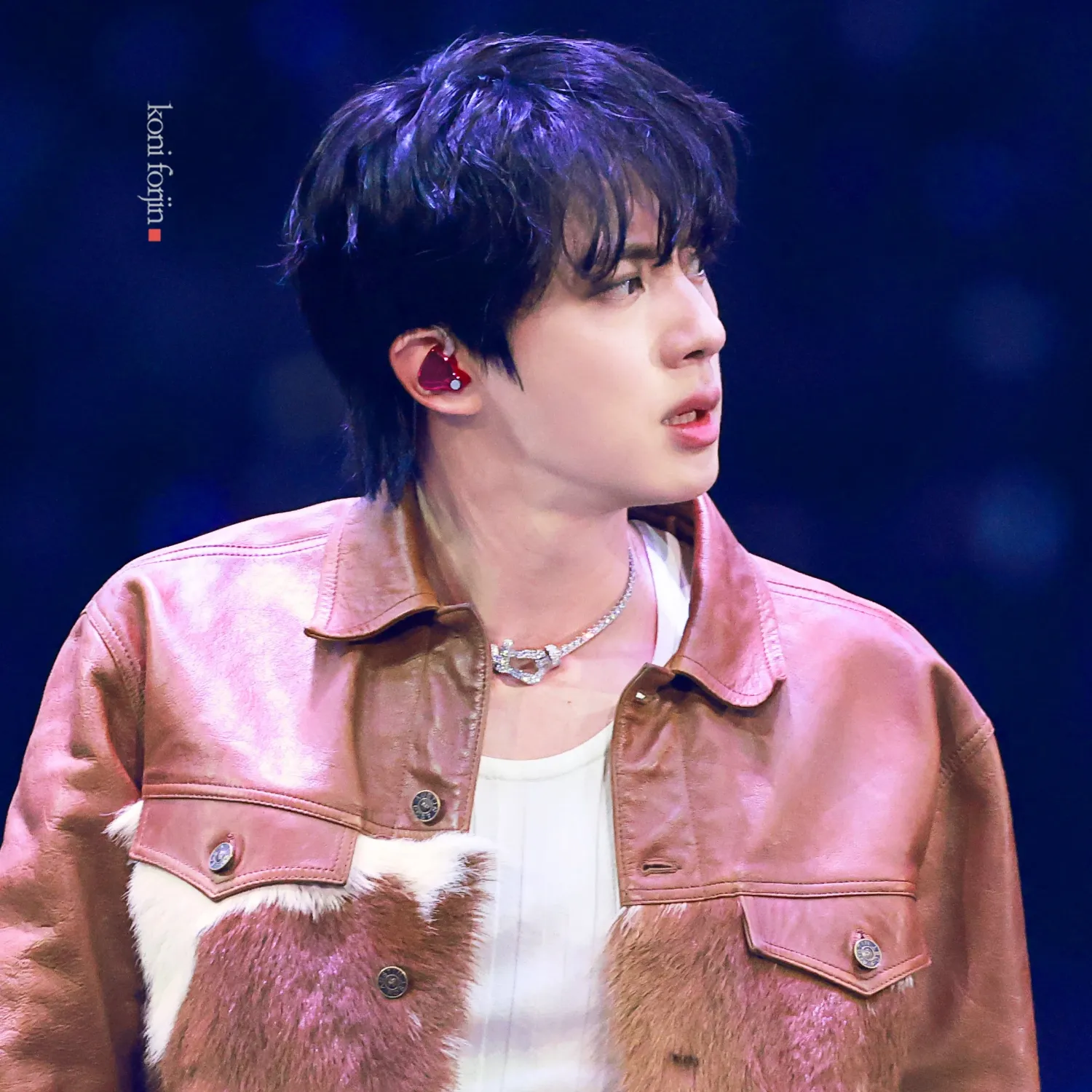 Momen yang diabadikan oleh penggemar Jin (BTS)