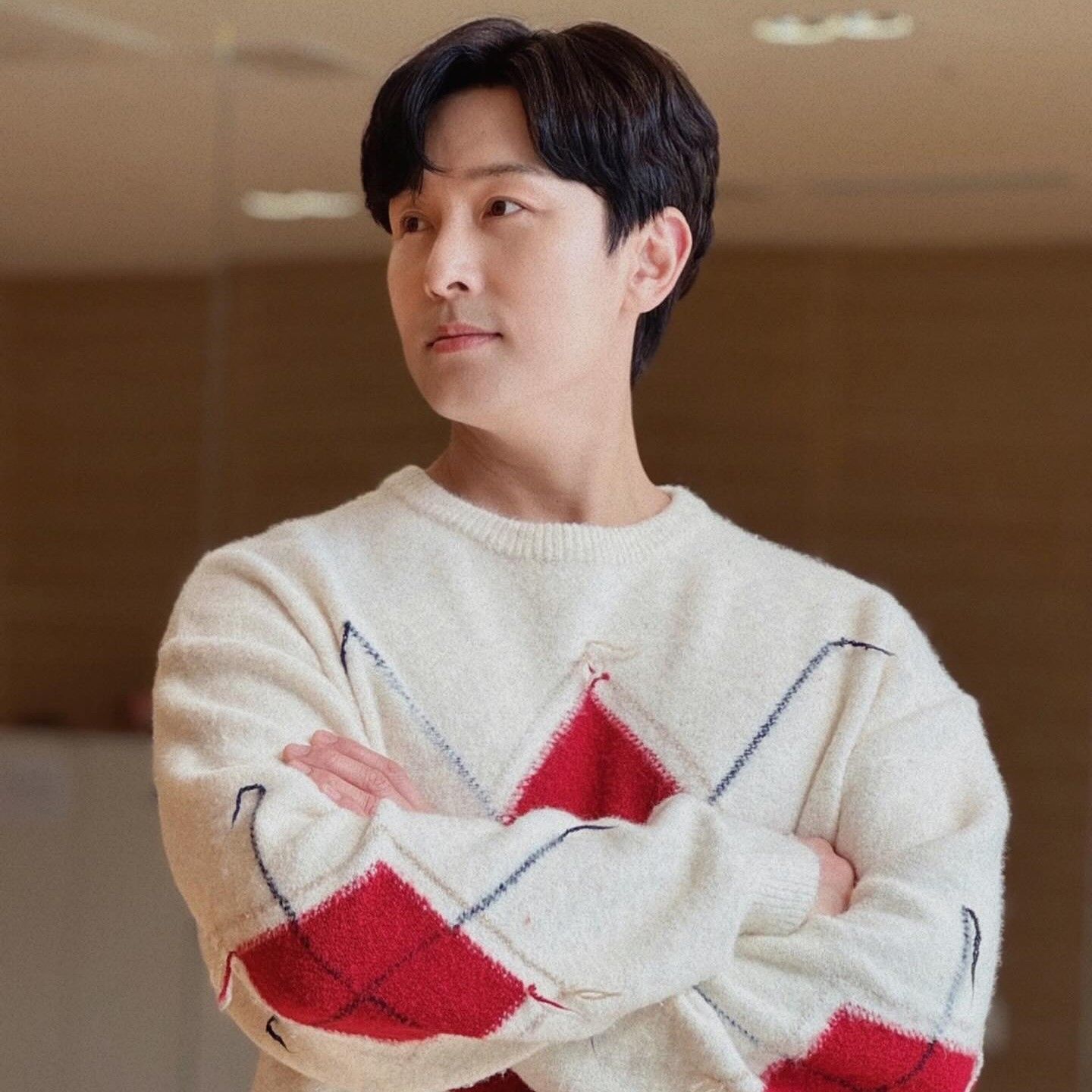 A moment captured by Kim Dongwan (SHINHWA)'s fan