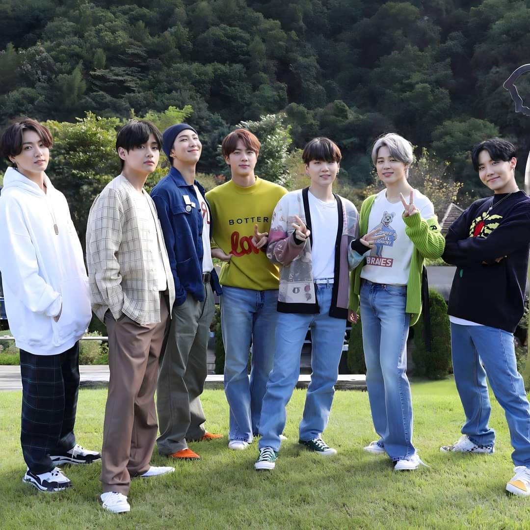 A moment captured by BTS's fan