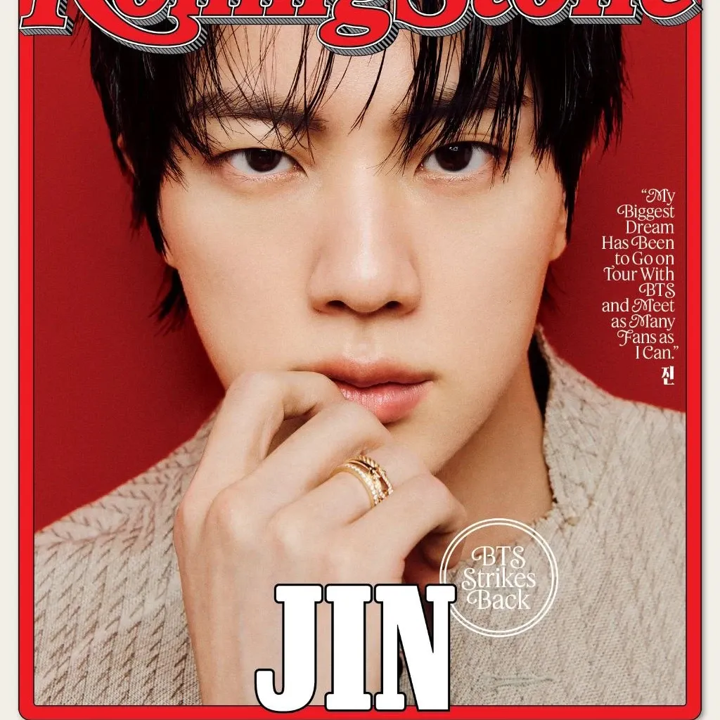 Potret di balik layar Jin (BTS)