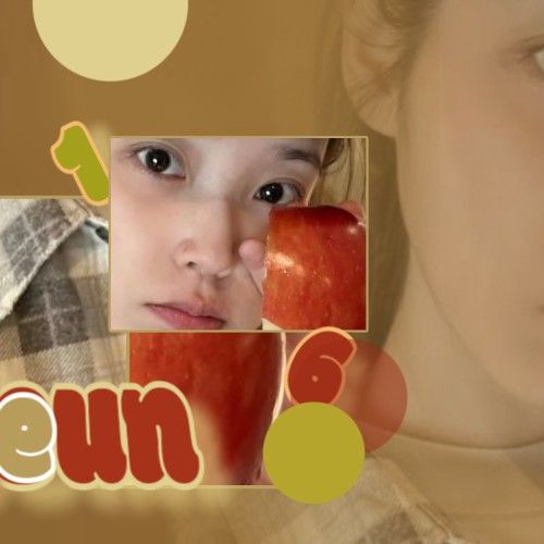 A moment captured by IU's fan