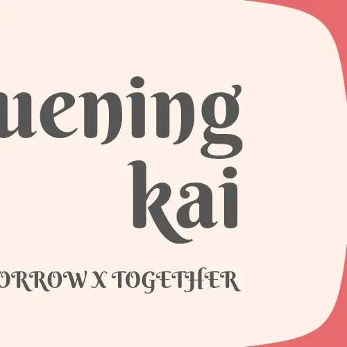 Behind-the-scenes cut of HueningKai (TOMORROW X TOGETHER)