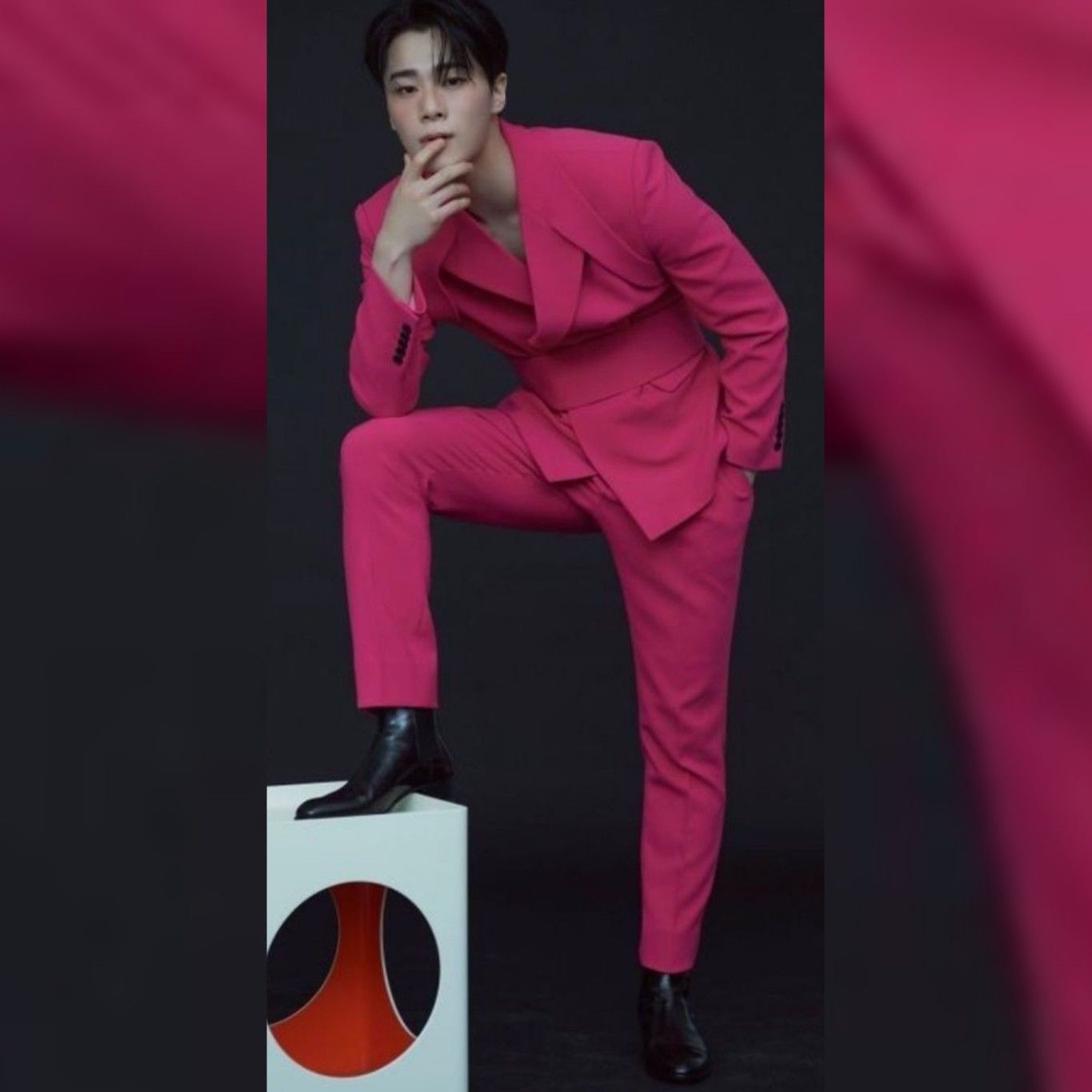 A moment captured by Moonbin (ASTRO)'s fan