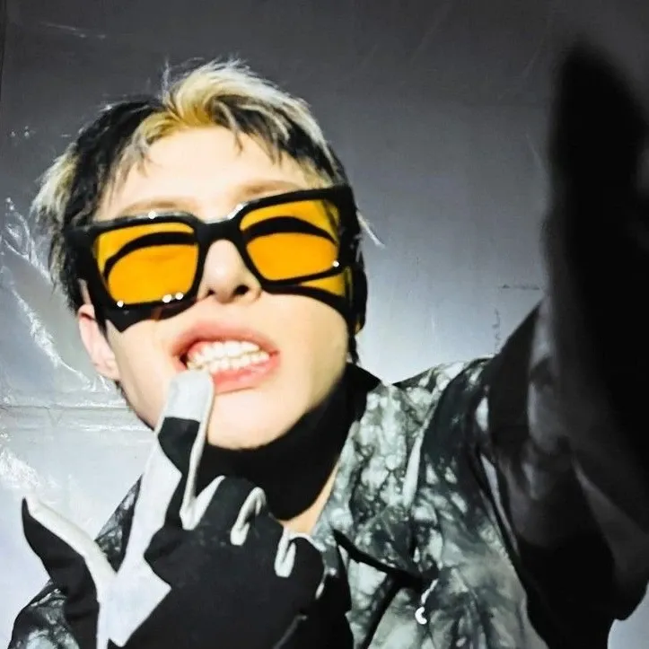 Recent activity shot of Mingi (ATEEZ)