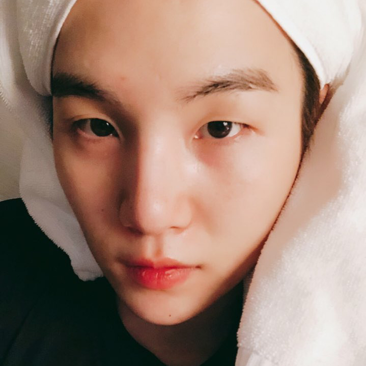 Momen yang diabadikan oleh penggemar SUGA (BTS)