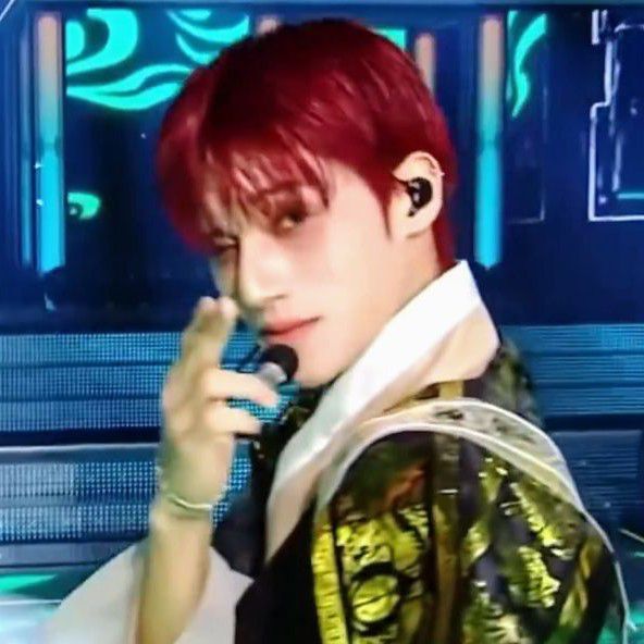 Recent activity shot of Wooyoung (ATEEZ)