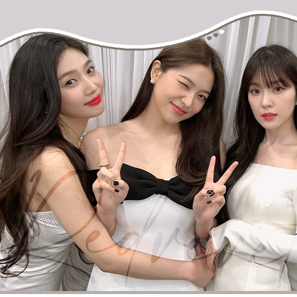 레드벨벳의 비하인드 컷