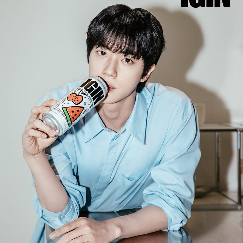 Foto terbaru Jin (BTS)