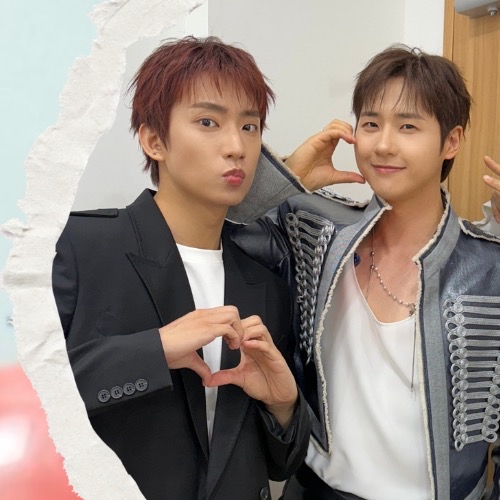 Behind-the-scenes cut of Sandeul (B1A4)