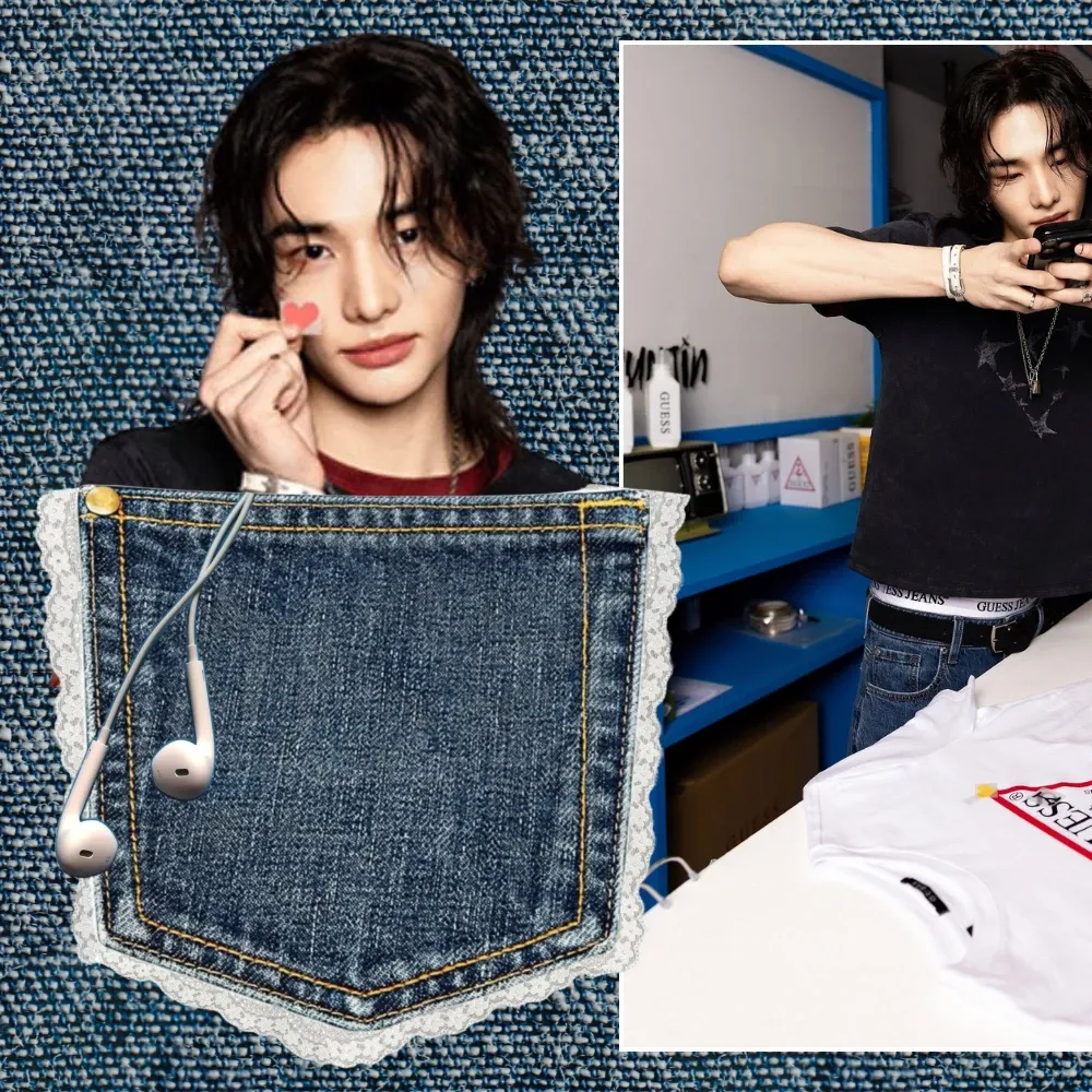 Foto aktivitas terbaru Hyunjin (Stray Kids)