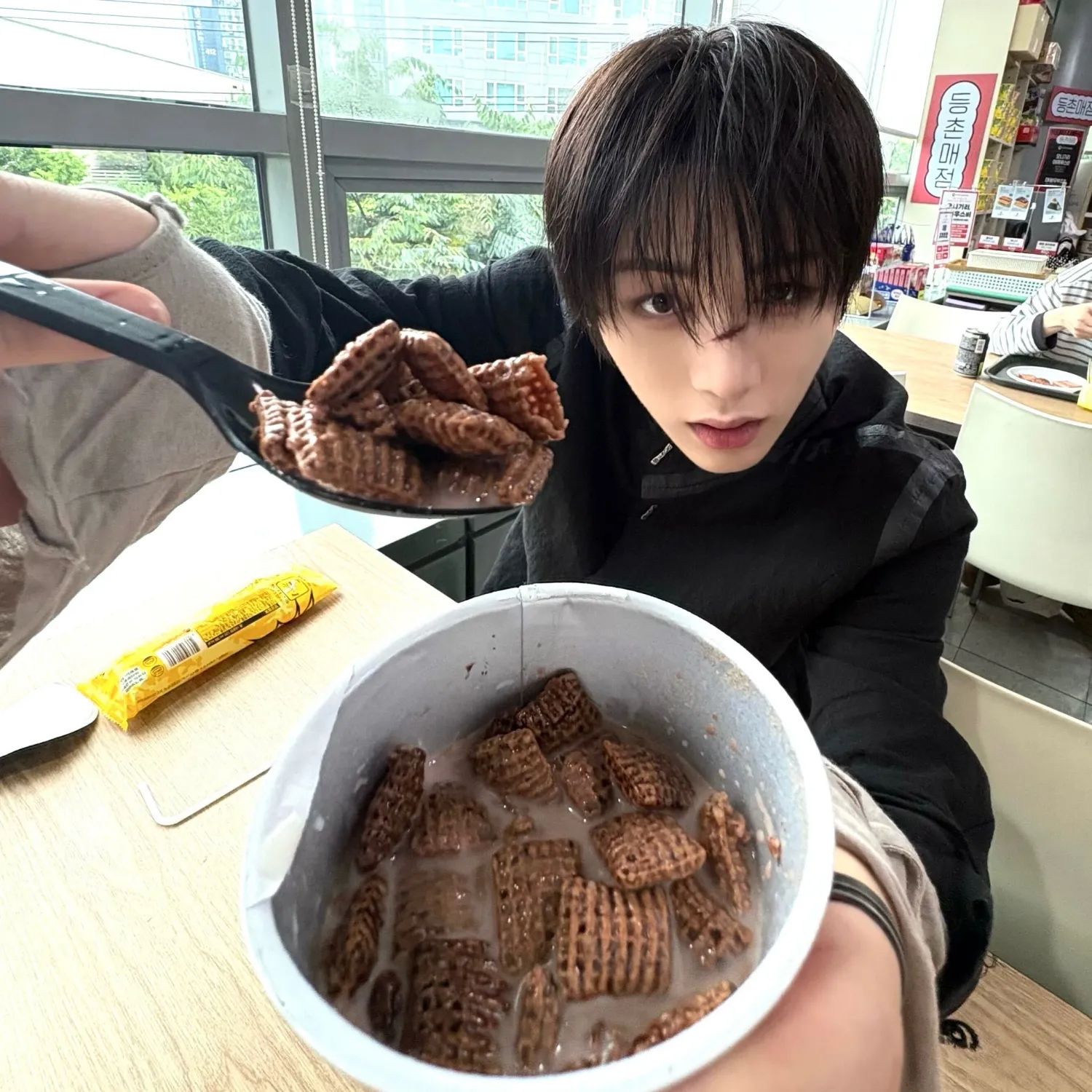 Recent activity shot of Taesan (BOYNEXTDOOR)