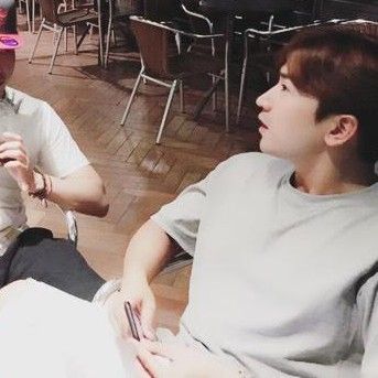 Behind-the-scenes cut of Lee Minwoo (SHINHWA)