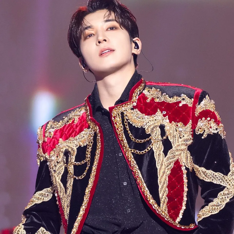 A moment captured by Wonwoo (SEVENTEEN)'s fan