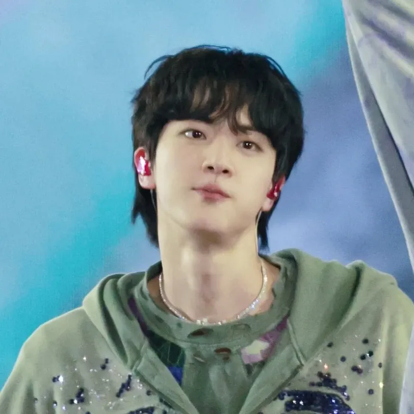 Recent activity shot of Jin (BTS)