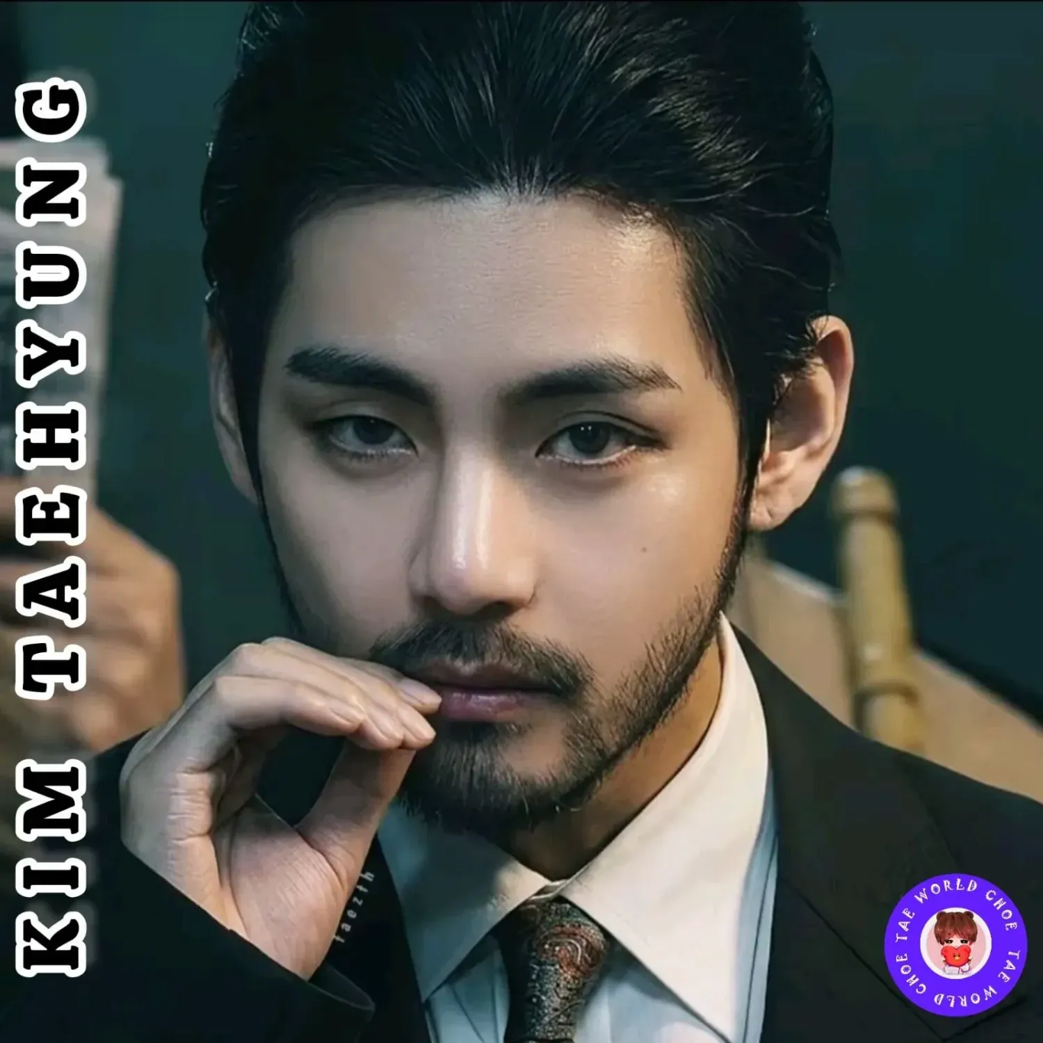 A moment captured by V (BTS)'s fan