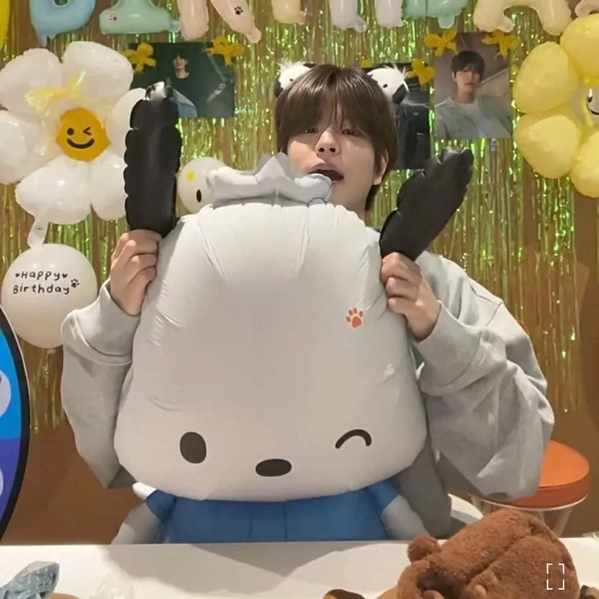 A moment captured by Seungmin (Stray Kids)'s fan